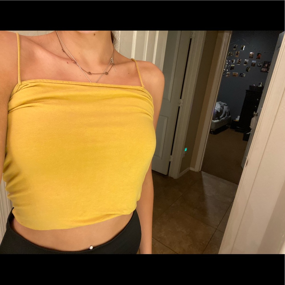 Yellow Tank Top